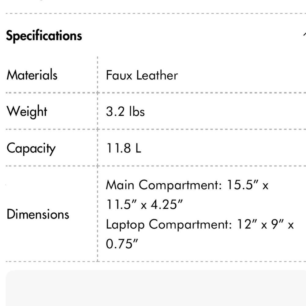 Kaya 15 inch Laptop Backpack in Caramel - Picture 9 of 10
